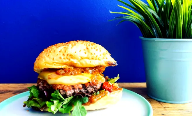 Burger maison, Aix-en-Provence, FreshBox